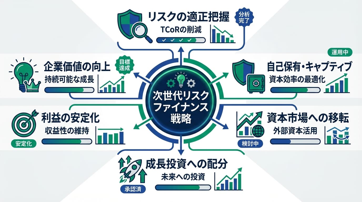 Featured image for blog post: リスクを資本に変える!攻めのリスクファイナンスと企業価値向上. 経営戦略・財務 related article thumbnail.