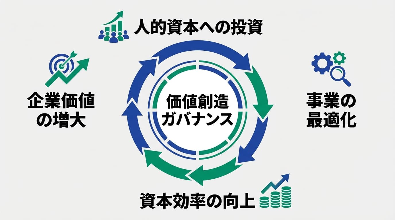 Featured image for blog post: 攻めのガバナンスで企業価値を最大化:PBR向上と人的資本投資. 経営戦略・財務 related article thumbnail.